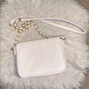 Cream mini purse